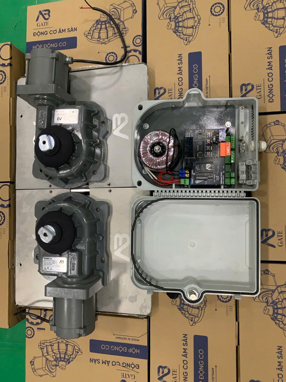 Cổng tự động âm sàn